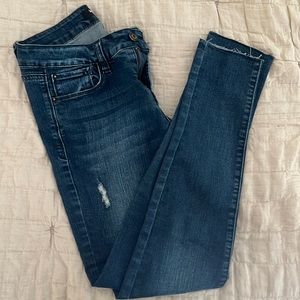 Kensie knockout skinny mid rise jeans